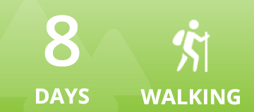 walking 8 days